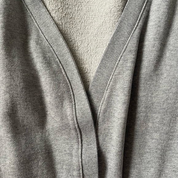 OAK + FORT Open Front Cardigan - Picture 9 of 11